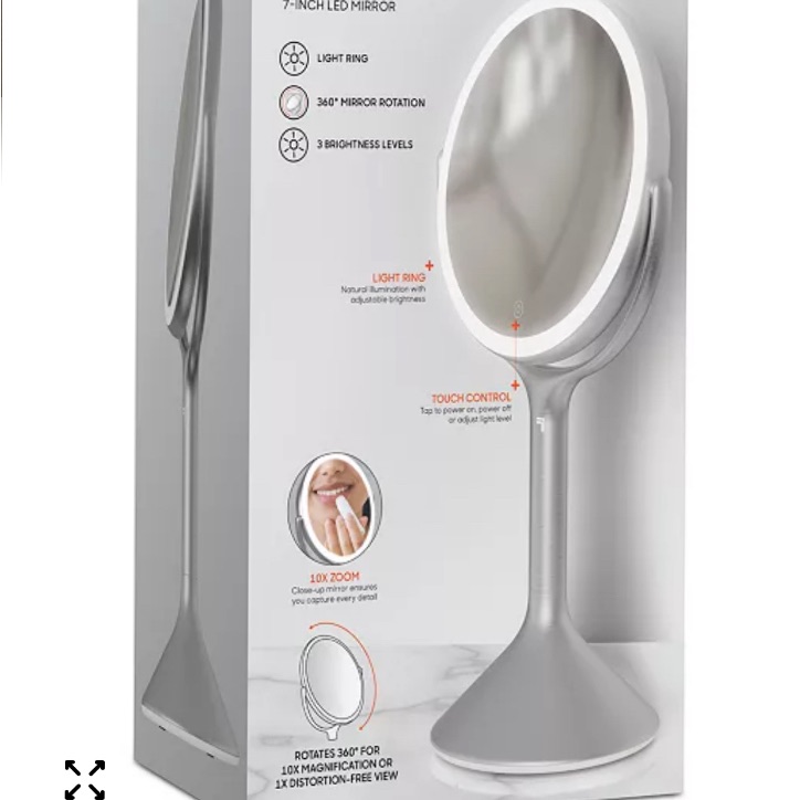 Sharper Image Spa Studio Vanity Mirror